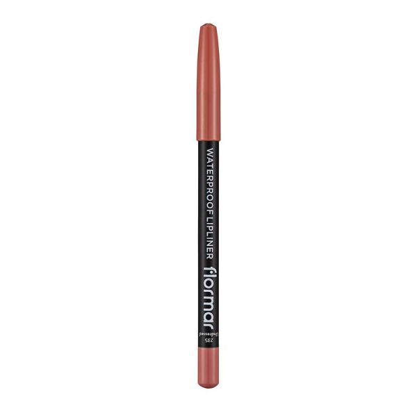 مداد لب ضد آب Waterproof فلورمار Flormar رنگ 235 Undressed