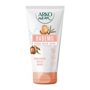 کرم مرطوب کننده صورت و بدن آرکو Arko مدل Badem حجم 60ml