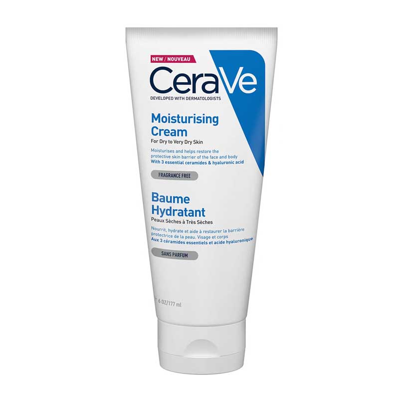 لوسیون صورت و بدن آبرسان و مرطوب کننده تیوپی سراوی CeraVe مدل CeraVe Moisturising Lotion حجم 177ml
