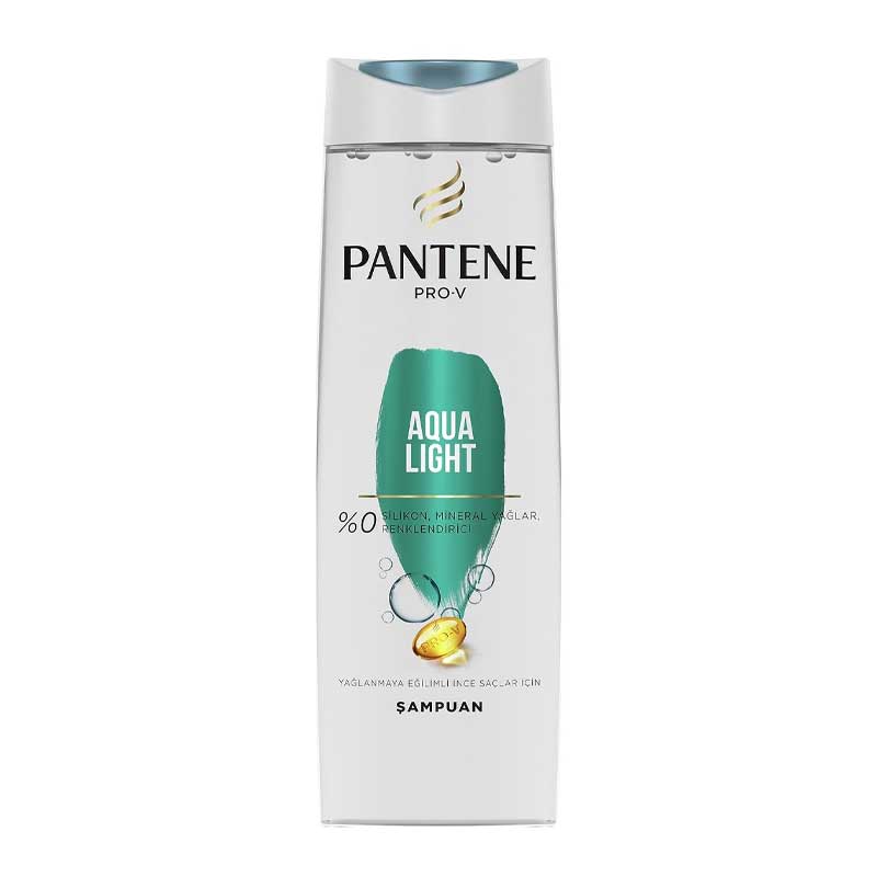 شامپو مناسب موهای چرب و نازک و ضعیف پنتن Pantene مدل Aqua Light حجم 300ml