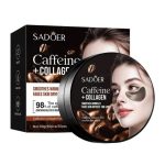 پچ زیر چشم حاوی کلاژن سادور Sadoer مدل Caffeine بسته 60 عددی
