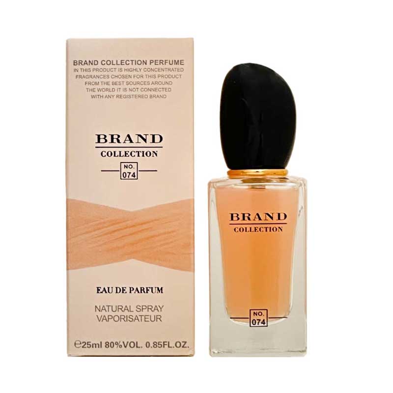 ادکلن برند کالکشن Brand Collection کد 074 رایحه Si Rose Signature حجم 25ml