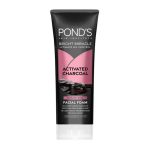 فوم شوینده صورت ذغالی مخصوص پوست چرب پوندز Ponds مدل Activated Charcoal حجم 100g