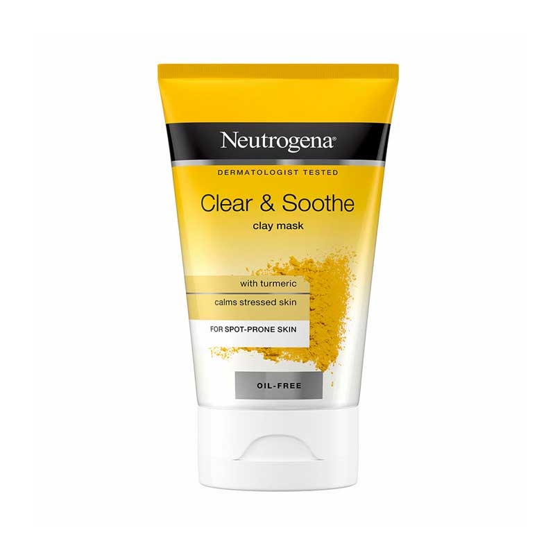 ماسک صورت زردچوبه و خاک رس نوتروژینا Neutrogena حجم 50ml