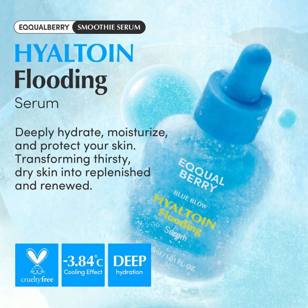 سرم آبرسان و تسکین دهنده هیالتوئین اکوال بری EQQUALBERRY Hyaltoin Flooding Serum - Image 3
