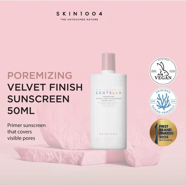 ضدآفتاب پرایمری سنتلا کنترل منافذ ماگاسکار SKIN1004 Centella Poremizing Velvet Finish Sunscreen - Image 2