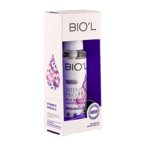 سرم مو احیا کننده بیول Biol حاوی روغن سبوس برنج و هسته انگور مدل Shining Protect حجم 80ml