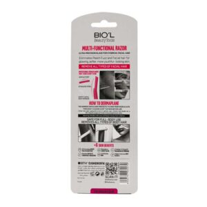 پک 2 عددی تیغ اصلاح صورت و ابرو بانوان بیول Biol مدل چند منظوره Silk Touch-Up