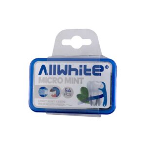 نخ دندان کمانی آل وایت All White مدل نعنایی Micro Mint