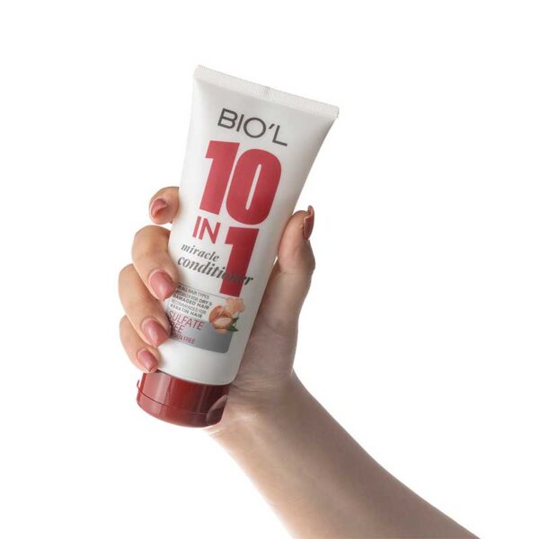 نرم کننده مو 10 کاره بیول Biol مدل Miracle مناسب انواع مو حجم 200ml