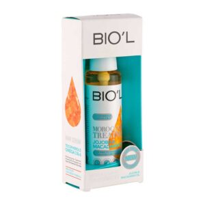 سرم مو مغذی حالت دهنده و صاف کننده بیول Biol حاوی روغن آرگان مراکشی و ماکادمیا مدل Moroccanoil Treatment حجم 80ml