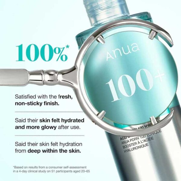 تونر بوستر هیالورونیک اسید و PDRN آنوا Anua مدل PDRN 100 Hyaluronic Acid Booster Toner حجم 250ml