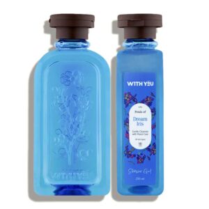 شامپو بدن ویت یو With You رایحه لطیف گل زنبق مدل Dream Iris حجم 250ml
