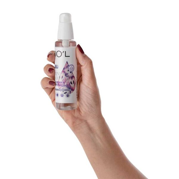 سرم مو احیا کننده بیول Biol حاوی روغن سبوس برنج و هسته انگور مدل Shining Protect حجم 80ml