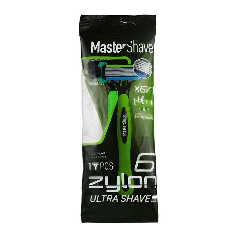 تیغ اصلاح مردانه مستر شیو Master Shave مدل 6 لبه Zylon