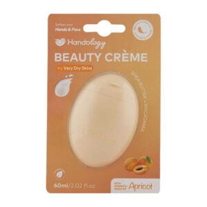 کرم مرطوب کننده پوست خیلی خشک حاوی شی باتر و ماکادیما هندولوژی Handology مدل Apricot حجم 60ml