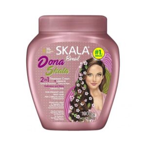 ماسک مو حالت دهنده و درخشان کننده موهای موج دار 2 در 1 اسکالا Skala مدل Dona Skala حجم 1000g
