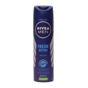 اسپری ضد تعریق مردانه 48 ساعته نیوآ Nivea مدل Fresh Active حجم 150ml