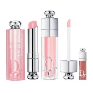 کیت 3 عددی بالم لب و لیپ گلاس دیور Dior مدل Addict Glow