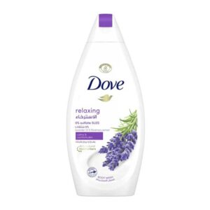 شامپو بدن حاوی روغن اسطوخودوس و عصاره رزماری داو Dove مدل Relaxing حجم 500ml