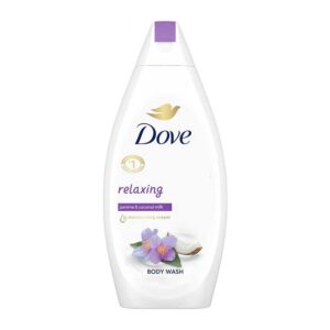شامپو بدن شیر نارگیل و گلبرگ یاسمن داو Dove مدل Relaxing حجم 500ml