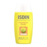 ضد آفتاب ورزشی فوق سبک بی رنگ SPF50 ایزدین ISDIN مدل FUSION WATER MAGIC ALCARAZ حجم 50ml