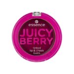 بالم حرارتی لب و گونه اسنس Essence مدل JUICY BERRY tinted lip & cheek balm