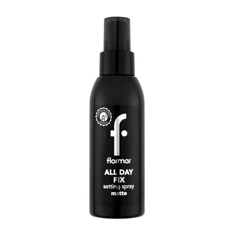 اسپری فیکس مات کننده آرایش فلورمار Flormar مدل All Day Fix Matte حجم 125ml
