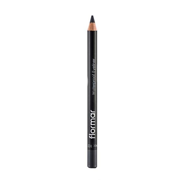 مداد چشم ضد آب Waterproof فلورمار Flormar رنگ طوسی 102 Smoky Grey