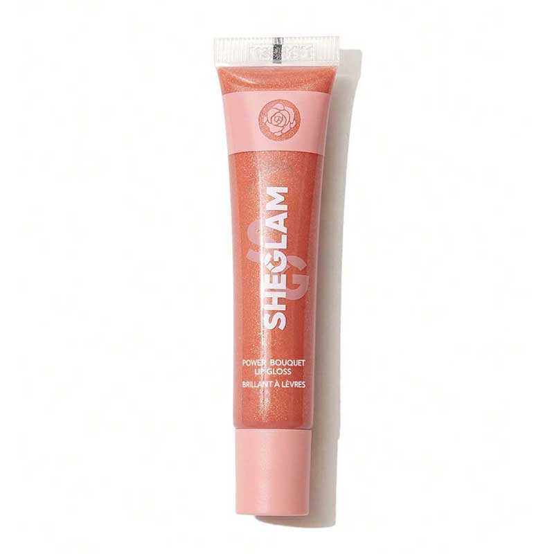 تخفیف ویژه لیپ گلاس شیگلم Sheglam مدل Power Bouquet رنگ Pink Slip