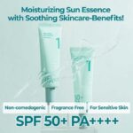 اسنس ضد آفتاب تسکین دهنده و روشن کننده شماره 1 نامبوزین Numbuzin No 1 مدل Clear Filter Sun Essence حجم 50ml