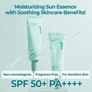 اسنس ضد آفتاب تسکین دهنده و روشن کننده شماره 1 نامبوزین Numbuzin No 1 مدل Clear Filter Sun Essence حجم 50ml
