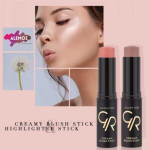 رژگونه استیکی گلدن رز Golden Rose مدل Soft & Velvet Touch کد 107