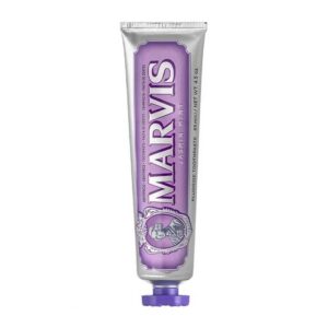 خمیر دندان بنفش مارویس Marvis با طعم نعنا یاس Jasmin Mint حجم 85ml
