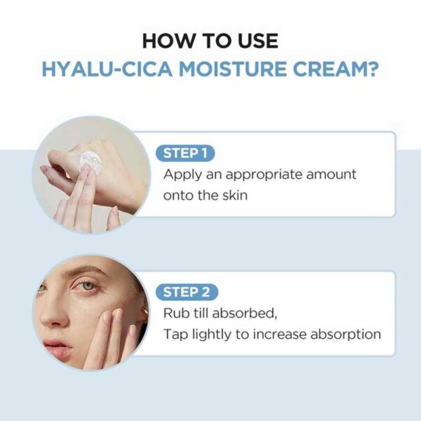 کرم مرطوب کننده سنتلا Centella مدل Hyalu-Cica Moisture Cream حجم 75ml