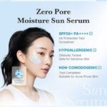 سرم ضد آفتاب کنترل منافذ مدی کیوب Medicube مدل Zero Pore Moisture Sun Serum حجم 50ml