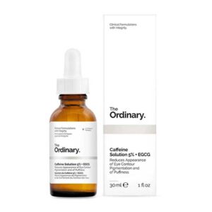 سرم دور چشم کافئین اوردینری Ordinary مدل Caffeine Solution 5% + Egcg حجم 30ml