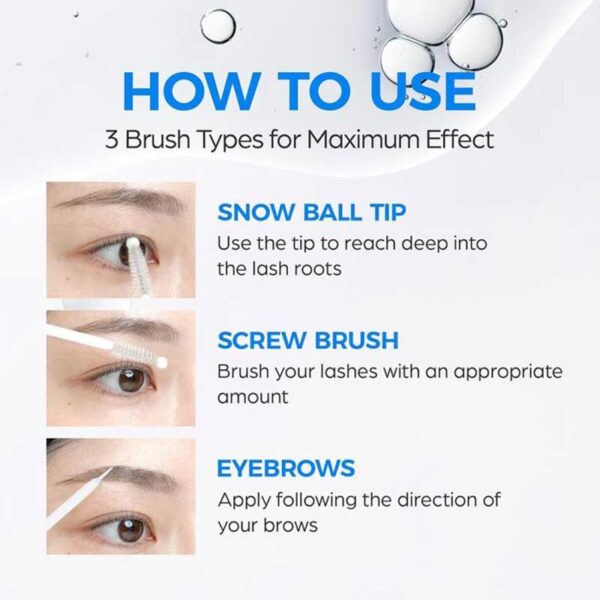 سرم تقویت مژه سی پوری Seapuri مدل Lashrum Eyelash Enhancing Serum حجم 10g