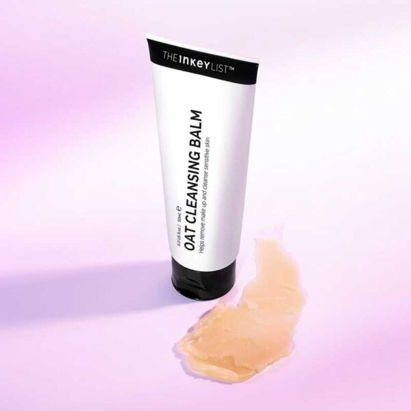 بالم پاک کننده و روشن کننده حاوی فولویک اسید اینکی لیست The INKEY List مدل OAT Cleansing Balm حجم 50ml