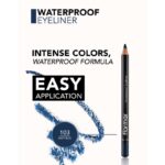 مداد چشم ضد آب Waterproof فلورمار Flormar رنگ طوسی 103 Navy blue