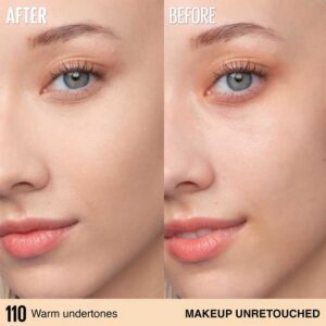 کرم پودر 30 ساعته میبلین Maybelline مدل Super Stay کد 110 حجم 30ml