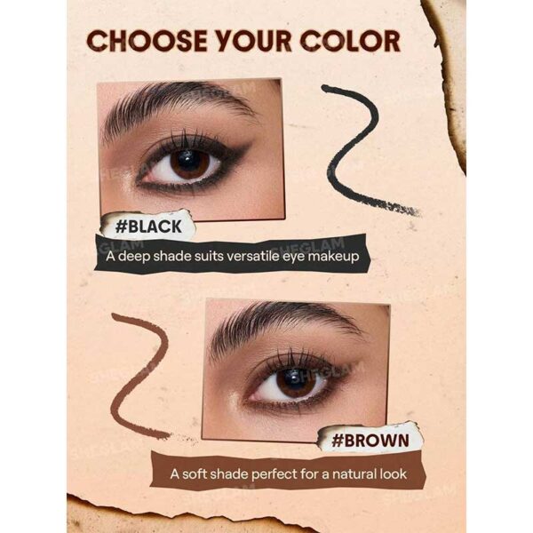 خط چشم ژلی دو طرفه شیگلم Sheglam مدل Gel Glide Eyeliner