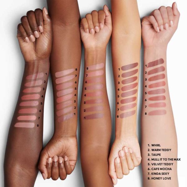 رژلب مینی مک MAC مدل SILKY MATTE LIPSTICK رنگ 683 Cafe Mocha