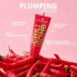 لیپ گلاس حجم دهنده براق اسنس Essence مدل Chili Bomb Shiny Lip gloss رنگ Strawberry Salsa حجم 10ml