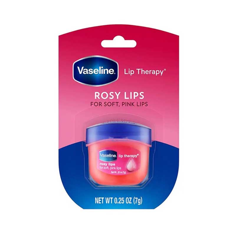 بالم لب کاسه ای وازلین Vaseline مدل Rosy Lips