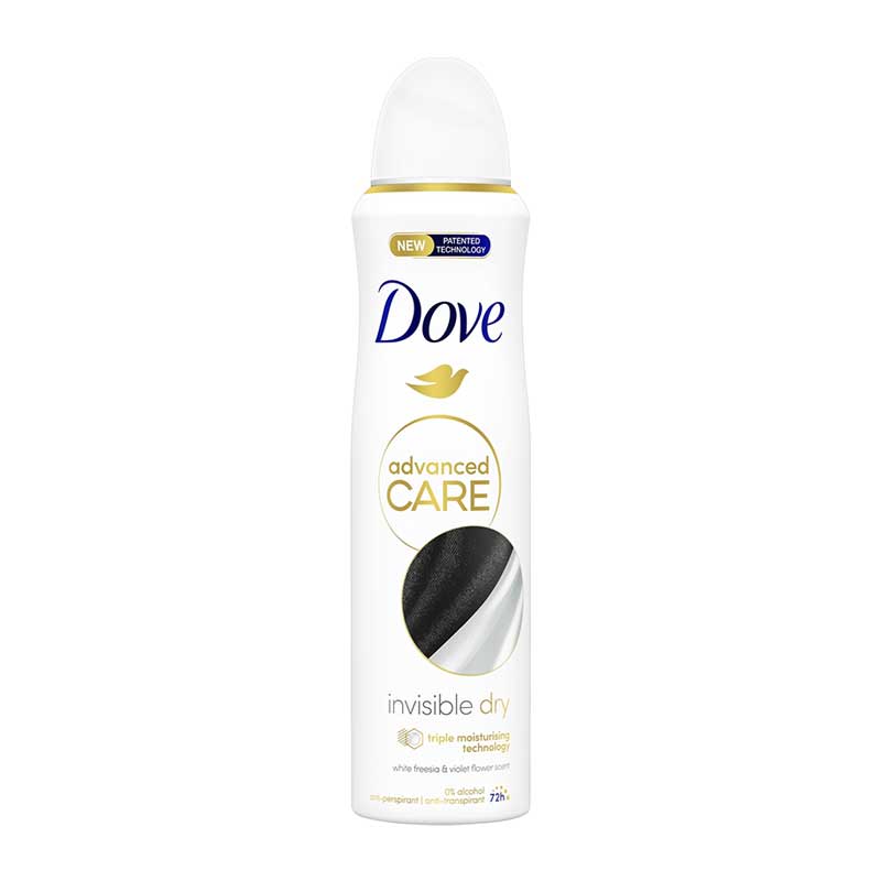 اسپری ضد تعریق 48 ساعته داو Dove مدل Advanced Care حجم 250ml