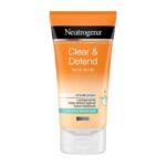 تخفیف ویژه اسکراب شوینده صورت نوتروژینا Neutrogena مدل Clear & Defend حجم 150ml