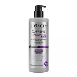 شامپو ضد ریزش مو حاوی کافئین بیوکسین Bioxcin مدل Caffeine & Arginine حجم 500ml