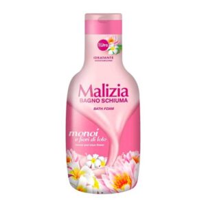 شامپو بدن مالیزیا Malizia رایحه مونوی و گل نیلوفر آبی مدل Bango Schiuma حجم 1000ml