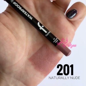 مداد لب ضد آب Waterproof فلورمار Flormar رنگ 201 Naturally Nude